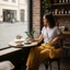 Quần thường ngày WEETW, Quần ống rộng ống thẳng, mùa hè mỏng phong cách cổ điển Quần rộng eo cao mùa hè