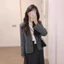 Áo Blazer Nữ Màu Đen Tay Dài, Chất Lượng Cao cho Công Sở và Thời Trang Ngoài Trời
