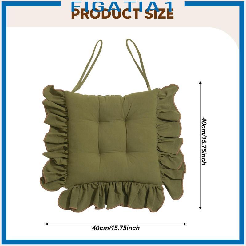 Đệm Ghế Vuông Chống Trơn Trượt Đệm Ghế Cotton Xù Cạnh Trang Trí Nội Thất Phụ Kiện Cho Văn Phòng Tại Nhà Phòng Khách