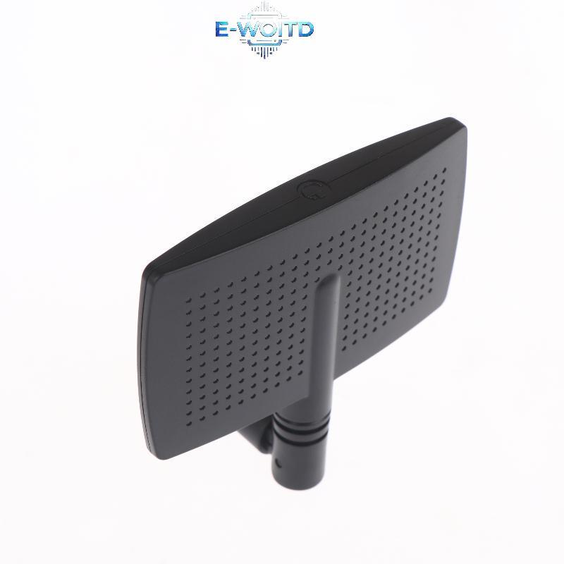E-WOITD 1 Cái Tăng Cao 8dBi Bộ Định Tuyến Bên Ngoài Tăng Cường Tín Hiệu Định Hướng Trên Không 2.4GHz Wifi Wlan Ăng Ten MIMO Không Dây E-WOITD