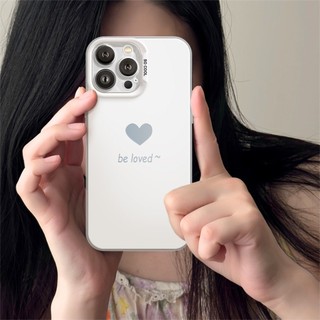 Ốp Lưng iPhone Tim Nhỏ IMD Cứng Trắng, Chống Sốc, Bảo Vệ Camera - iP 7/8/Plus/X/XS/XR/11/12/13/14/15/16/17Pro/Max