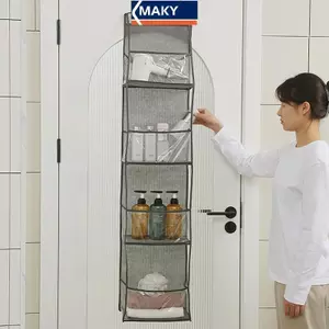 MAKY Túi Treo Vải Đa Năng Cho Phía Sau Cửa Nhiều Lớp Lưu Trữ Túi Treo Linh Tinh Sắp Xếp Lưu Trữ Treo VN