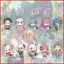 BH2 Re Life in a different world from zero Acrylic Móc Khóa Emilia Mặt Dây Chuyền Phụ Kiện Anime Ngoại Vi HB2