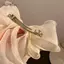 AqToCna Phong Cách Hàn Quốc Ngọt Ngào Dễ Thương Nơ Kẹp Tóc Cho Bé Gái Sáng Satin Nơ Kẹp Tóc Barrette Kẹp Tóc Đuôi Ngựa Kẹp Mũ AqToCna