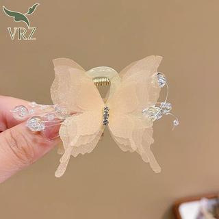 VRZ Ngọt Bướm Kẹp Tóc Cho Nữ Cô Gái Pháp Tính Khí Bướm Thời Trang Phụ Kiện Tóc HOT