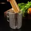 TRTR Thép không gỉ Choptis Giá Đỡ Dao Kéo Tổ Chức Dụng Cụ Thoát Nước Tròn Chopsti Lồng Nĩa Thìa Bảo Quản Flatware Sấy Ra VN