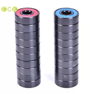 10 Cái / bộ 608 2RS Vòng bi kín bằng thép rãnh sâu 608RS 608-2RS Đẹp