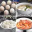 MAKY Trứng Hấp Đa Năng Ra Thép Không Gỉ Hấp Bun Bánh Bao Hấp Ra Bền Hấp Phụ Kiện Nấu Ăn VN