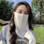 < WHPHous-t > Mặt nạ lụa băng mùa hè thoáng khí chống tia cực tím Unisex Khăn mềm cho hoạt động Tấm chắn nắng ngoài trời Đẹp