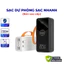 )44Sạc dự phòng 50000mAh sạc nhanh 22,5w dung lượng pin lớn có dây cắm nhiều điện thoại