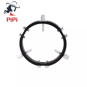 Star Finder Mount Hướng dẫn chụp ảnh thiên văn 3 điểm Vòng khóa cho kính tiềm vọng Mount Finder Con trỏ 100mm Đen