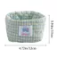 Giỏ đựng đồ DAYBREAK, Bộ sắp xếp máy tính để bàn bằng vải Gingham, Giỏ đựng đồ trang điểm đa chức năng chất lượng cao Ký túc xá phòng ngủ