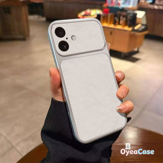 Ốp Da PU Cửa Sổ Máy Ảnh Lớn Cho Redmi K90 Pro Max K80 K70 K70E K60 K60E K50 Ultra K50i K40 K40S Turbo 5 Max 4 Pro 5G 4G Thẩm Mỹ Vỏ Mềm Kinh Doanh Dễ Thương