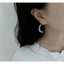 Tính khí cổ điển mới phong cách Trung Quốc 925 dát ngọc lam thủ công phong cách dân tộc cá tính và đa năng bông tai nữ