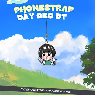 Dây treo điện thoại/phonestrap NARUTO mica acrylic dây móc khóa tiện lợi xinh xắn