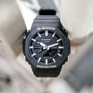 Đồng Hồ Nam Dây Nhựa Casio G-Shock GA-2100-1ADR Lõi Carbon - Chống Nước 200m | GA-2100-1A