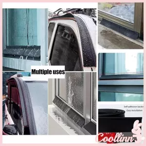 COO Cửa Sổ Nhà Dải Chặn Nước Cửa Sổ Trượt Mưa Thời Tiết Dải Thoát Nước Mưa Cho Thiết Lập Nhanh Enduri