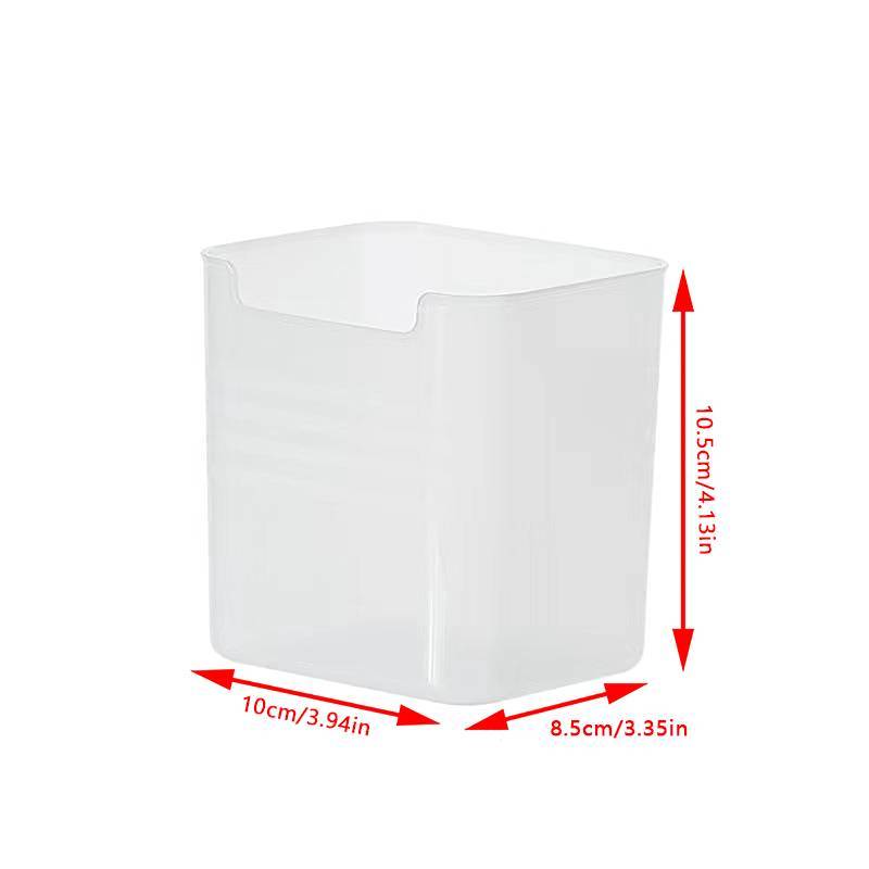 GKY Hộp bảo quản thực phẩm tủ lạnh, cửa bên trái, đựng rau củ gia vị, tổ chức nhà bếp