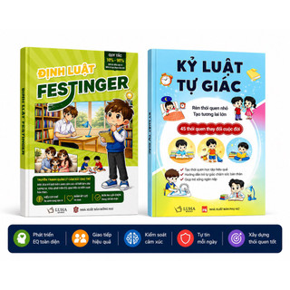 Sách - Combo 3 cuốn: Định luật Murphy + Định Luật Festinger + Kỷ luật tự giác