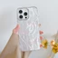 Ốp lưng iphone IMD lông vũ nơ hồng bướm nâu 6s/6plus/7/8/plus/x/xs/11/12/13/14/15/pro/max/plus/promax- Awifi Case B1-1