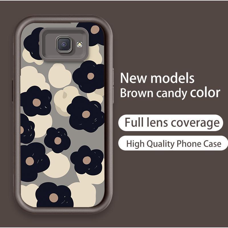 Ốp Lưng Cho Samsung J7 Prime Hoạt Hình Silicone Bé Gái Mềm Ốp lưng TPU Hoa Tulip Thiên Thần Mắt Chống Sốc Ốp Lưng