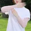 Kem chống nắng mùa hè Ice Silk Tay áo nữ phong cách mỏng tay áo băng rộng ngoài trời Tấm che nắng chống tia cực tím
