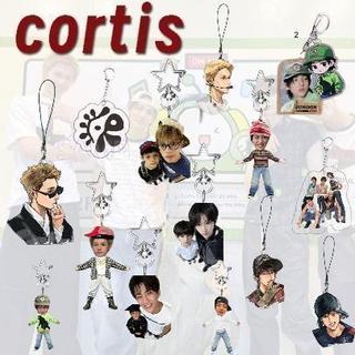 Cortis Merchandise Keychain for Friends Backpack Pendant Support Fan MARTIN JAMES JUHOON SEONGHYEON KEONHO