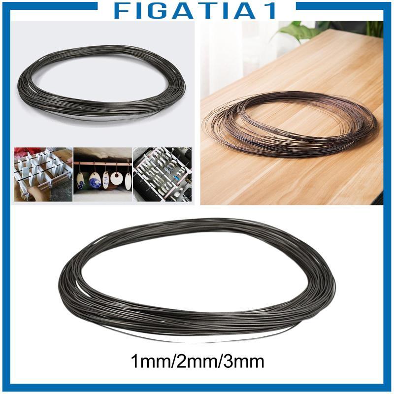 Dây gốm để treo, Dây vonfram, Chịu nhiệt độ cao, Dài 1 M, dành cho Dụng cụ bắn lò nung mặt dây chuyền vật thể nhỏ bằng gốm DIY