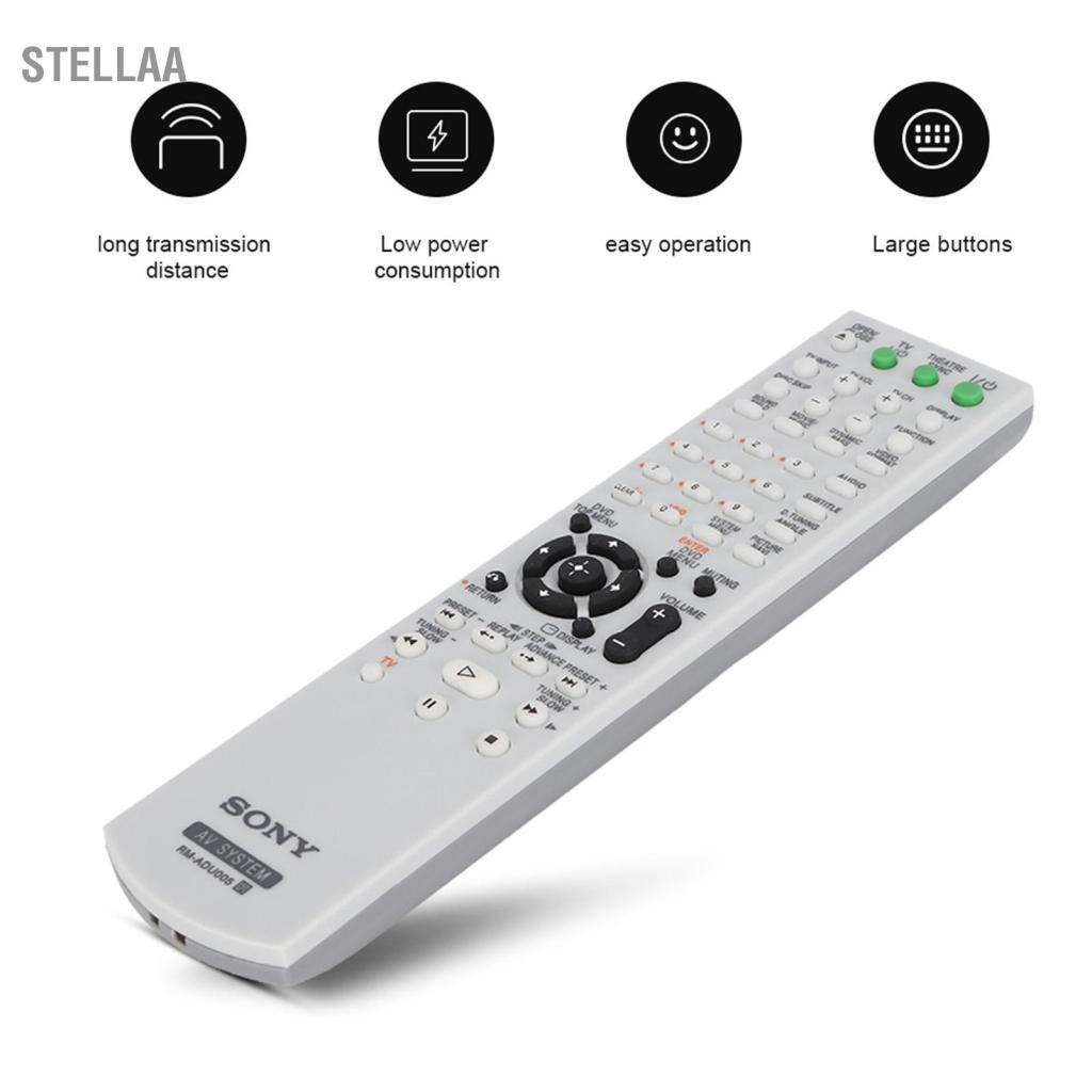 Stellaa Điều khiển từ xa DVD Đầy đủ chức năng Chất lượng tuyệt vời Tay nghề tinh tế cho hoạt động ngoài trời