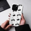 Họa tiết mũ bảo hiểm anh đào màu đen F1 Thích hợp cho iPhone 17Promax 16Pro 15 11 12 13 14 xs XR 17Air Vỏ cứng hai lớp chống sốc M50O