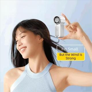 Quạt cầm tay Mini ITRUMPET, Màn hình LED Quạt bàn Turbo tốc độ cao, 100 cài đặt di động có thể điều chỉnh USB Quạt Turbo có thể sạc lại ngoài trời