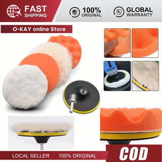 Bộ 6 Miếng Đánh Bóng Xe Hơi 3/4/5 Inch Chất Lượng Cao Bền Bỉ, Dụng Cụ Chăm Sóc Xe
