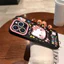 Ốp Lưng iPhone Hello KITTY Mềm Liquid Silicone Cho iPhone 11 12 13 14 15 16 17Pro Max IP 7 8 Plus X XS XR