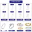 MAKY 8 Kích Cỡ Vòng Silicon Điều Chỉnh Kích Thước Resizer Chống Mất Chống Vô Hình Giá Đỡ Nhẫn Giữ Thu Nhỏ Cho Nhẫn Dụng Cụ Trang Sức VN