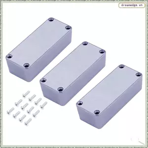 1590A Vỏ bàn đạp hiệu ứng đàn guitar bằng nhôm 92x38x31mm Hộp thoại di động chưa hoàn thiện cho hiệu ứng đàn guitar