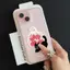 Red Black Cat cho trường hợp iPhone 17pro iPhone 15/14/13pro Skin Scrub