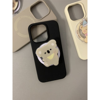 Ốp bảo vệ chân đế họa tiết động vật nhỏ cho iPhone 11 12promax 13pro15pro 15promax 14 14promax 14pro 16 pro max 16 plus 17 17promax