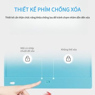 Máy tính bảng viết LCD có thể tái sử dụng Bảng vẽ có thể xóa được Chăm sóc mắt Tấm lót Doodle thông minh cho trẻ em Văn phòng trường học