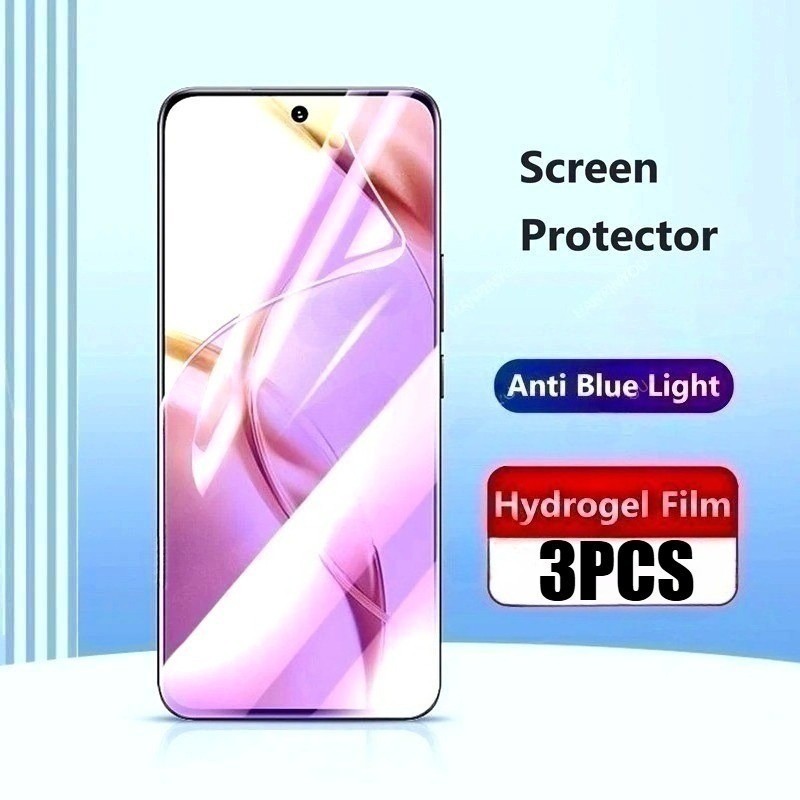 3 Phim Hydrogel Mềm Mờ Cho Honor 100 200 300 400 500 600 GT 2 Smart Lite Pro 4G 5G Chống trầy xước Chống gián điệp Quyền riêng tư và bảo vệ màn hình HD Phim chống ánh sáng xanh