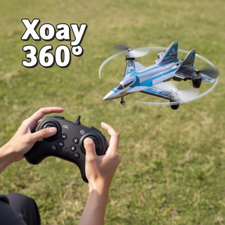 Máy bay điều khiển từ xa EP Foam LED Light 360 Xoay ổn định Chuyến bay Đồ chơi trẻ em Quà tặng