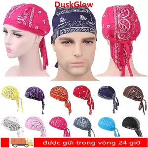 DUSKGLOW Mũ Cướp Biển Thể Thao Nhanh Khô, Co Giãn - Phù Hợp Cho Người Điều Trị Ung Thư