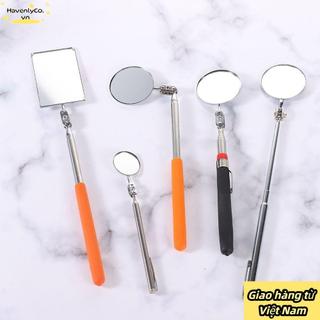 [Giao hàng từ Việt Nam] Ống kính phát hiện HAVENLYCO Dụng cụ ô tô Gương tròn cầm tay Góc nhìn mở rộng