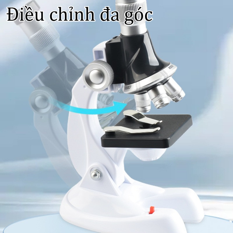 Kính Hiển Vi Sinh Học Cho Bé – Độ Phóng đại 100X-600X-1200X, Quan Sát Tế Bào Và Côn Trùng, Món Quà Giáo Dục ý Nghĩa