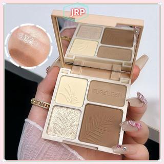 JRP Bốn Màu Điểm Nổi Bật Bảng Mặt Matte Shadow Lâu Dài Phát Sáng Sáng Đường Viền Shimmer Powder 3D Mũi Mỹ Phẩm JRP