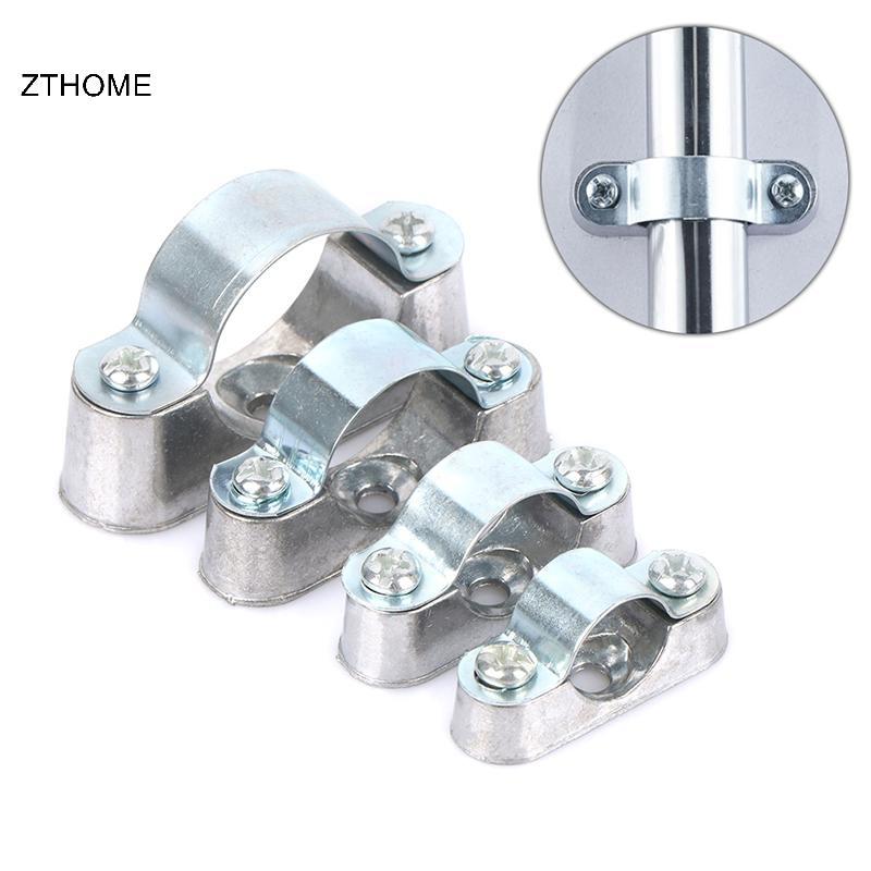 ZTHOME 5 Kẹp Ống Có Vít Từ Sân Tường Cách Xa Tường Thẻ Yên Thẻ Dòng Ống 16mm 20mm 25mm 32mm HOT