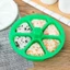 Khuôn cơm nắm 6 ngăn size lớn, khuôn sushi, khuôn cơm tam giác 6 ngăn lớn