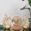 Cặp Đôi Sáng Tạo Thiên Nga Tượng Thủ Công, Gia Đình Phòng Khách Tủ Rượu Tủ Tivi Bắc Âu Ánh Sáng Sang Trọng Trang Trí Hiện Đại