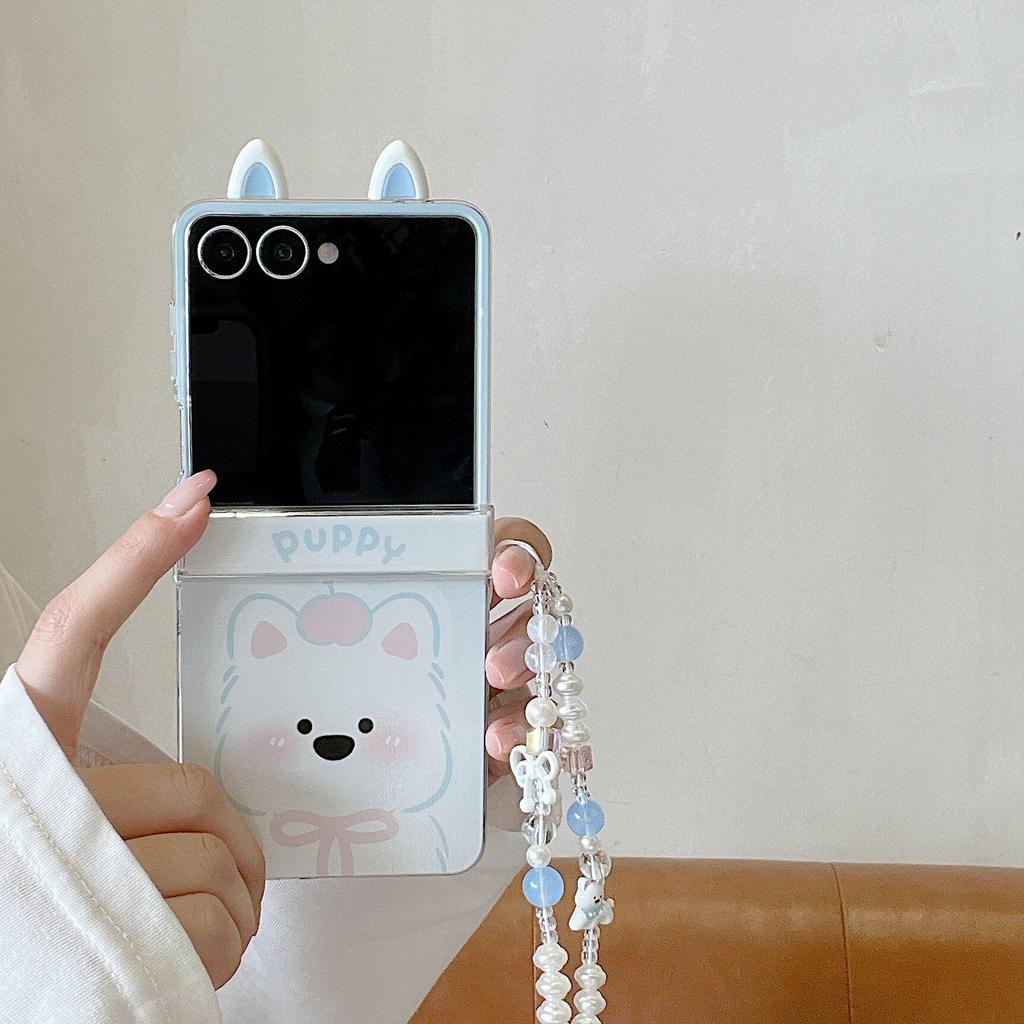 Tương thích với Ốp điện thoại Samsung Galaxy ZFlip7 ZFlip6 Tây Nguyên bao gồm dây buộc gấp cứng có thể gập lại cho ZFlip 7 6 5 4 3 5G N3 Flip Mix Flip 2 vỏ bảo vệ