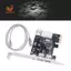 Thẻ ghi Video PCI-E 1X 1394 4 cổng DV HD Card Firewire 800 / 400 / 200 / 100Mbps Hỗ trợ trao đổi nóng cho máy tính để bàn