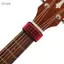 Toyuvn Toyuvn fangzi 18cm Dây Đàn Guitar Tắt Tiếng Gear Fretboard Ngắt Âm Bọc Phong Cách Giảm Chấn Muter cho 6 Dây